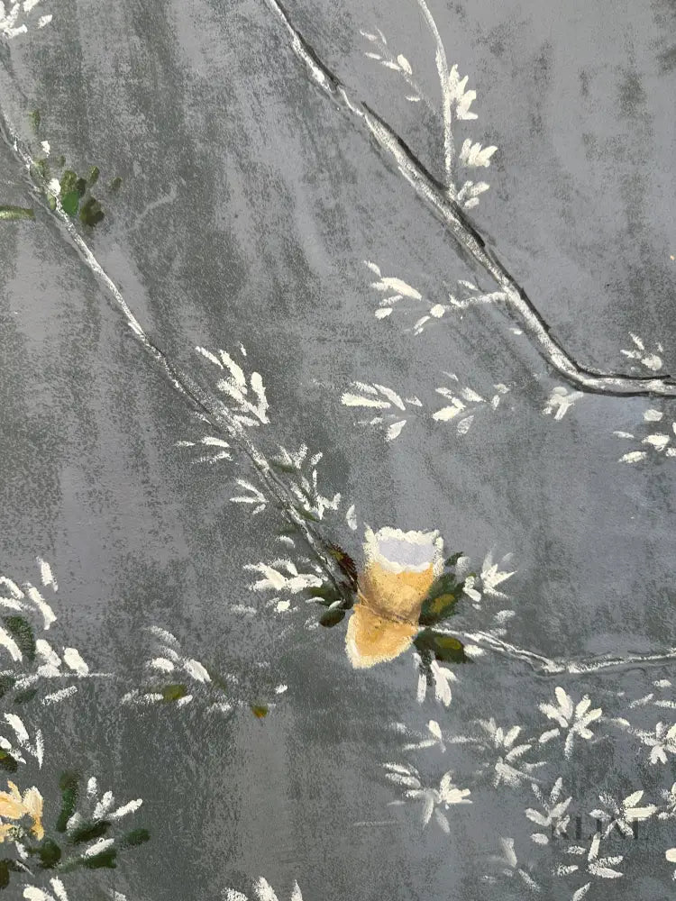 Serene Blossoms - Hand Painting 