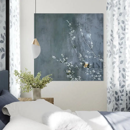 Serene Blossoms - Hand Painting