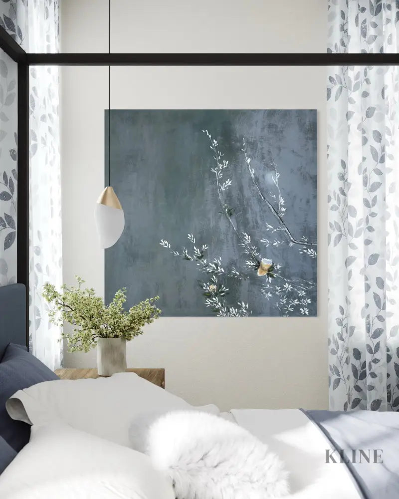 Serene Blossoms - Hand Painting