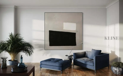Shadowed Beige - Hand Painting