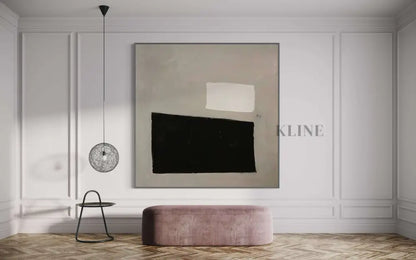 Shadowed Beige - Hand Painting