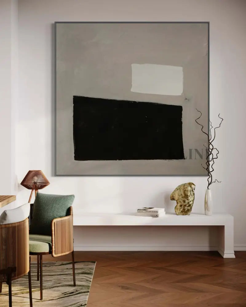 Shadowed Beige - Hand Painting