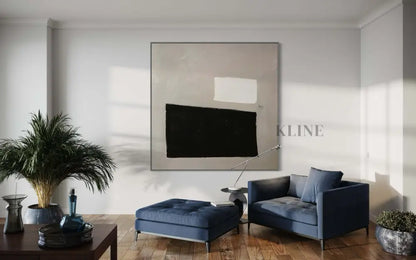 Shadowed Beige - Hand Painting