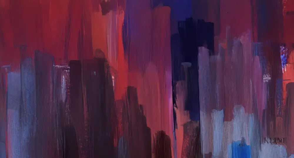 Shadows of Metropolis - Hand Painting