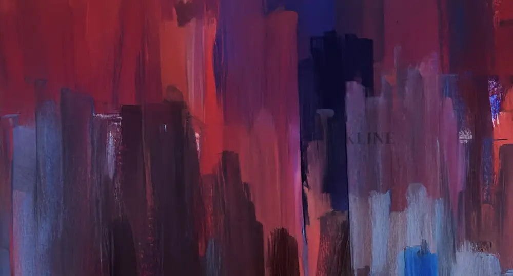 Shadows of Metropolis - Hand Painting