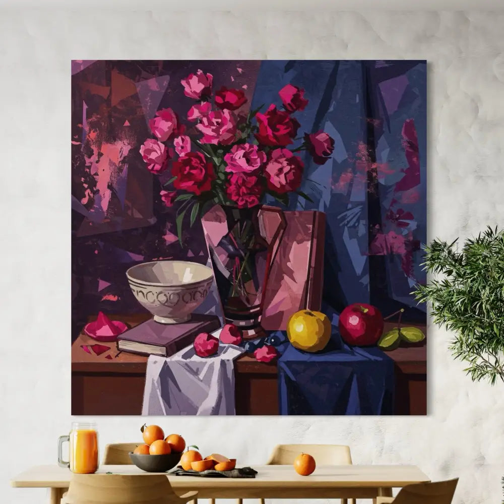 Shattered Petals - Hand Painting