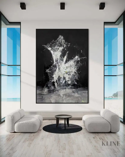 She is a Water Dancer - Hand Painting