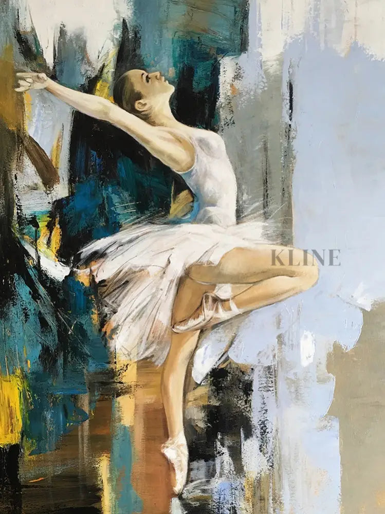 She Was a Dancer - Kline Collective Art mural de salon