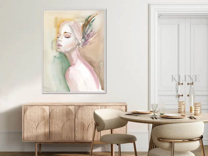 She Who Whispered Wild - Hand Painting