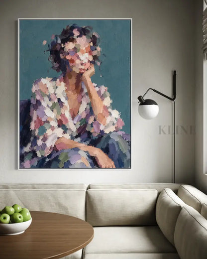 She Wore the Garden - Hand Painting