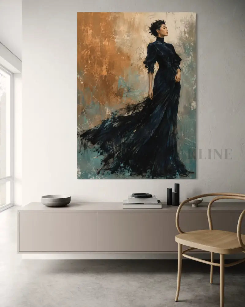 She Wore the Night - Hand Painting
