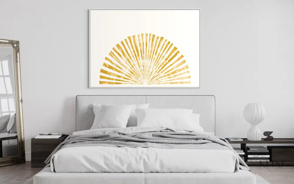 Shibori Sun Burst - Hand Painting 