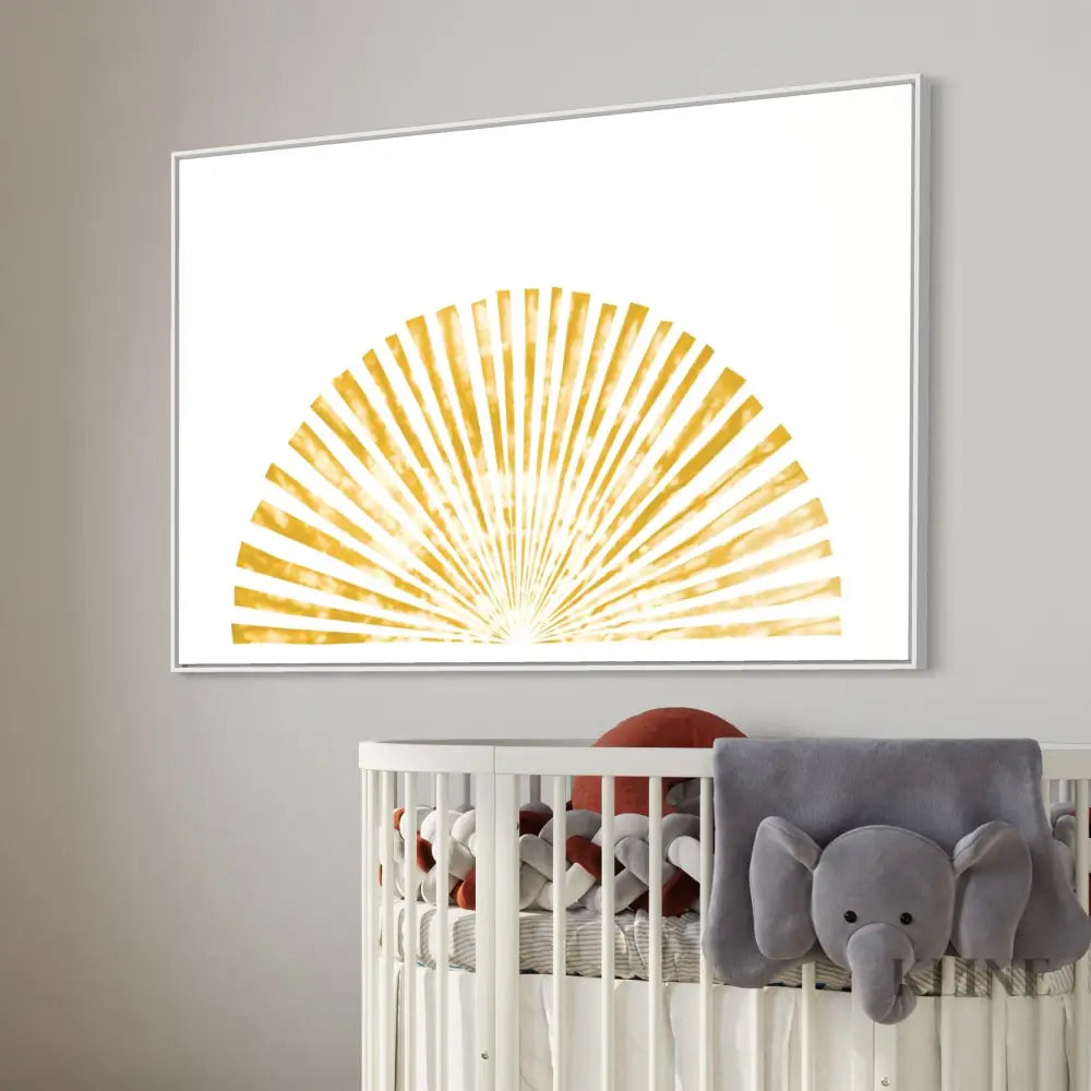 Shibori Sun Burst - Hand Painting