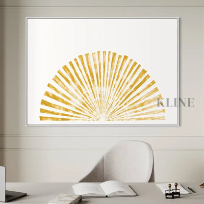 Shibori Sun Burst - Hand Painting