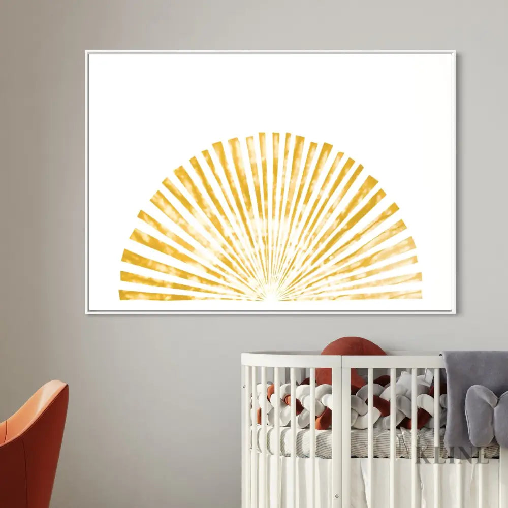 Shibori Sun Burst - Hand Painting 
