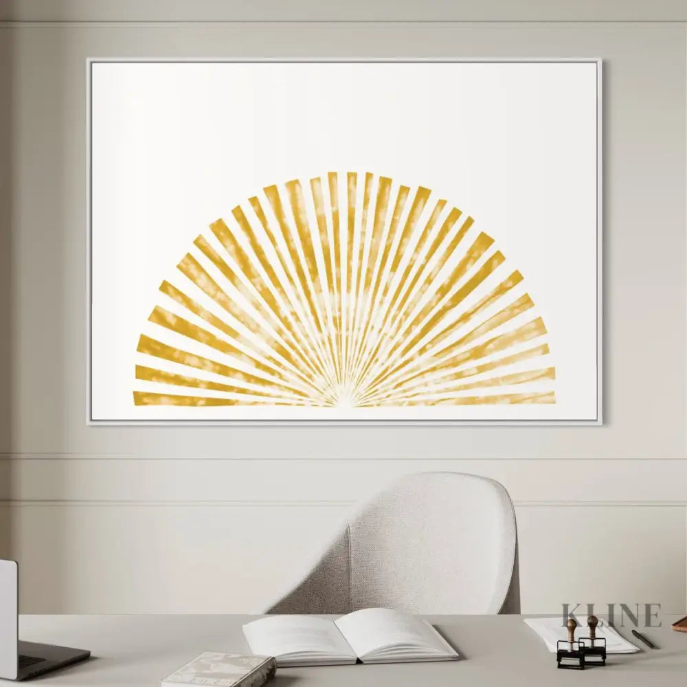 Shibori Sun Burst - Hand Painting