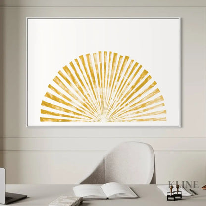 Shibori Sun Burst - Hand Painting