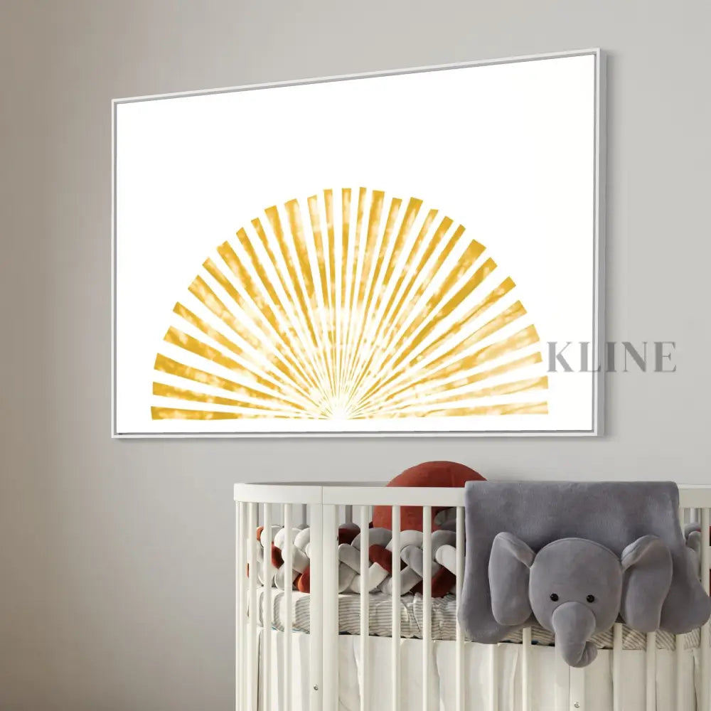 Shibori Sun Burst - Hand Painting 