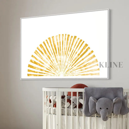 Shibori Sun Burst - Hand Painting