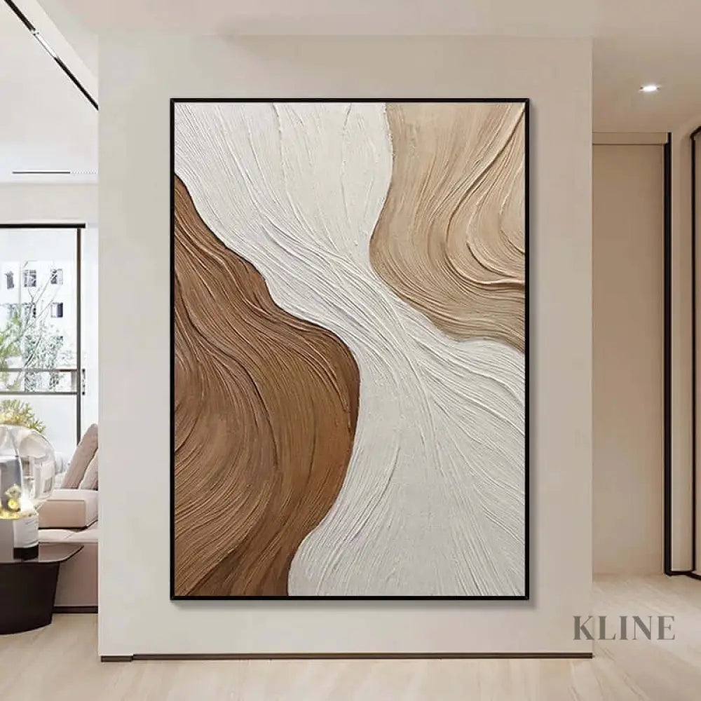 Shimmered Flows - Hand Painting