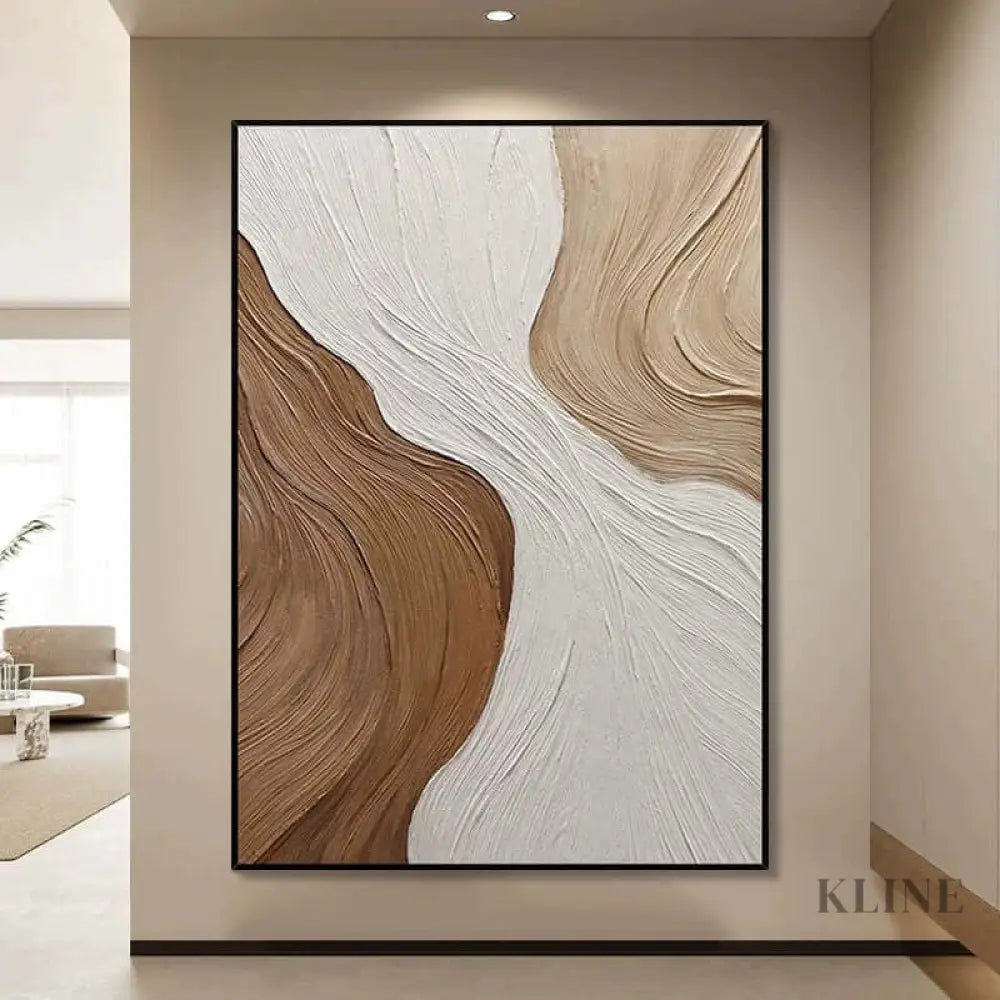 Shimmered Flows - Hand Painting