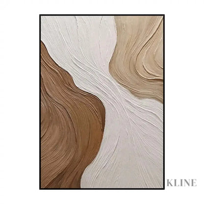 Shimmered Flows - Hand Painting