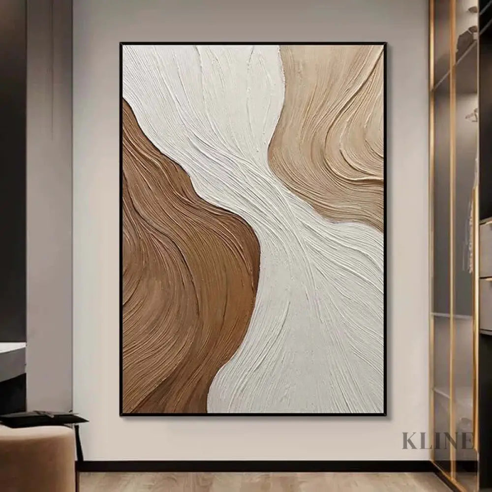 Shimmered Flows - Hand Painting 