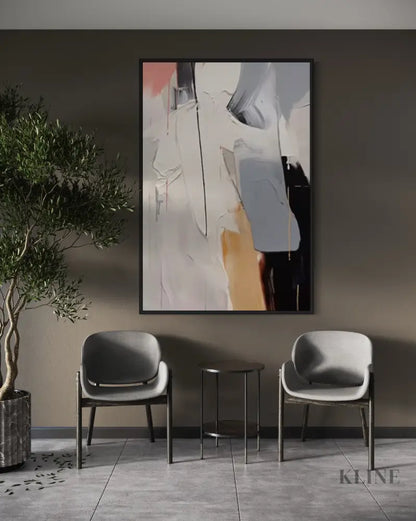 Silent Flow - Hand Painting