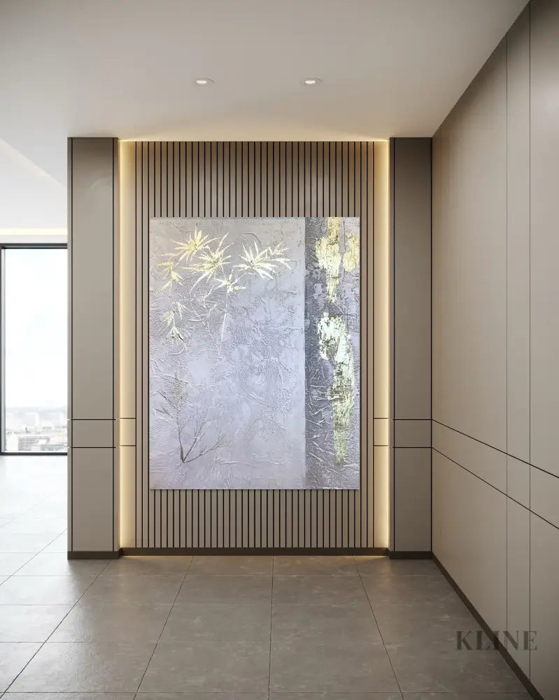 Silent Leaves - Hand Painting