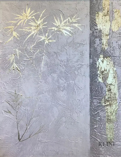 Silent Leaves - Hand Painting