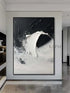 Single Wave Textured Wall Art - Hand Painting