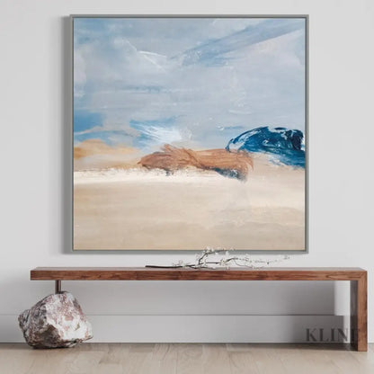 Smell of Salt - Rolled Canvas / 80x80cm / 31x31’’ - Hand Painting