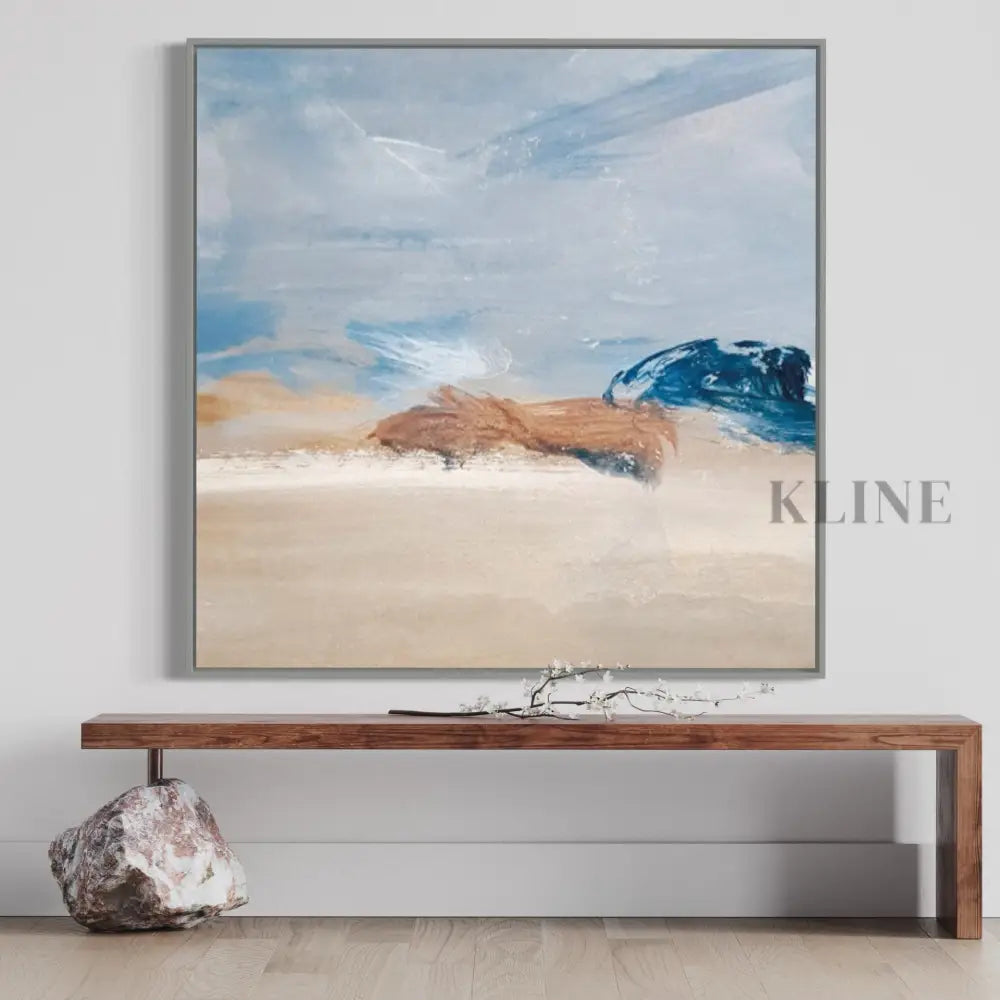 Smell of Salt - Rolled Canvas / 80x80cm / 31x31’’ - Hand Painting