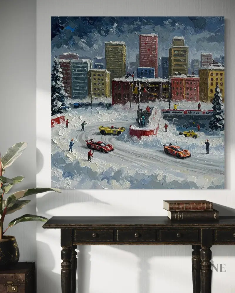 Snowdrift Grand Prix 1 - Hand Painting 
