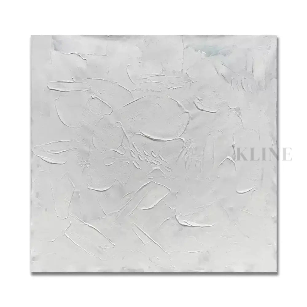 Snowy - Hand Painting Arte de la pared del comedor