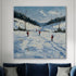 Snowy Valley Path - Hand Painting