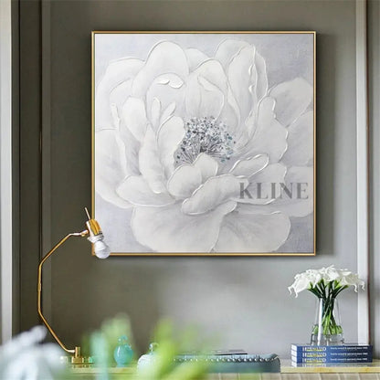 Soft Blossom Composition - Hand Painting
