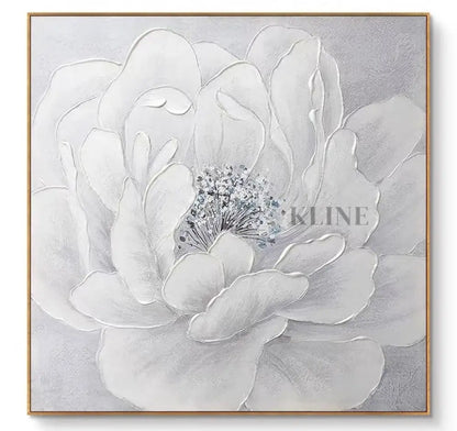 Soft Blossom Composition - Hand Painting