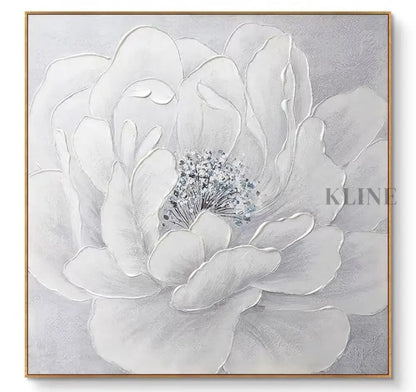 Soft Blossom Composition - Hand Painting