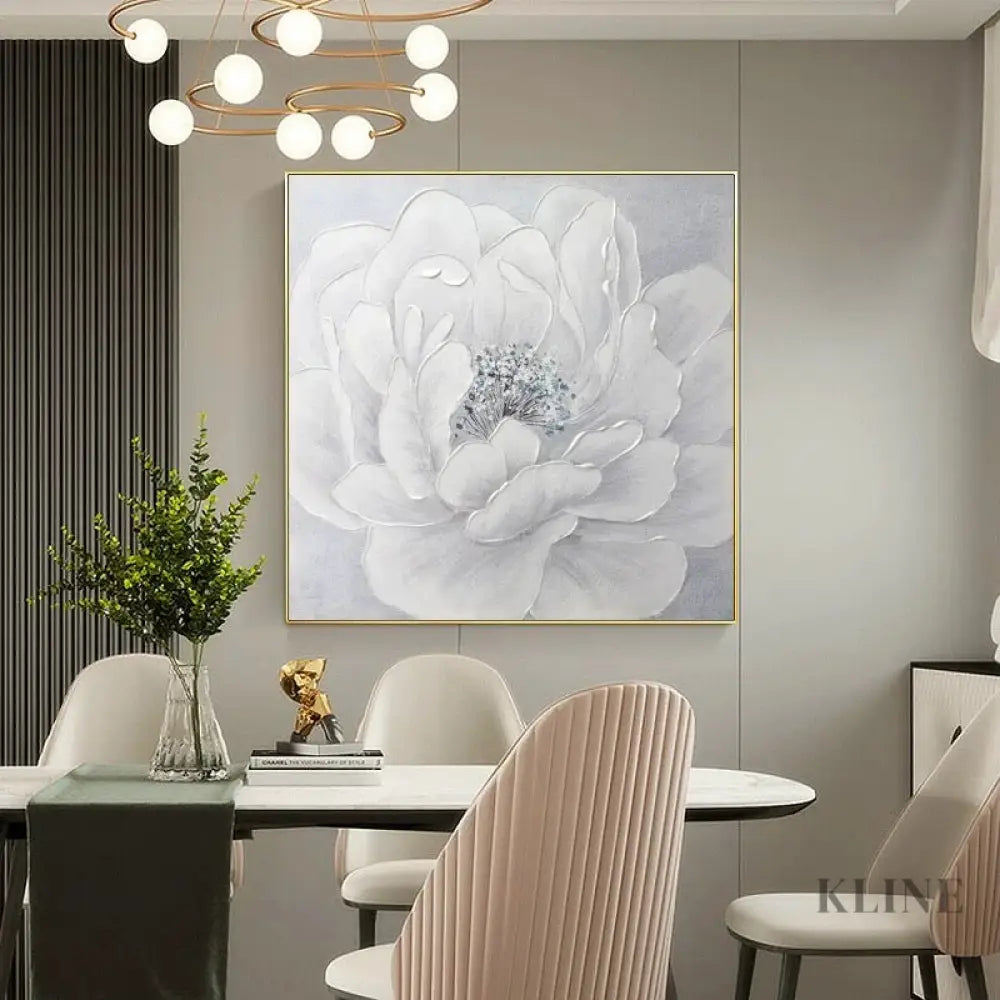 Soft Blossom Composition - Hand Painting