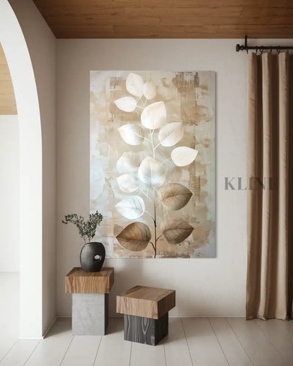 Soft Botanical Arrangement - Hand Painting