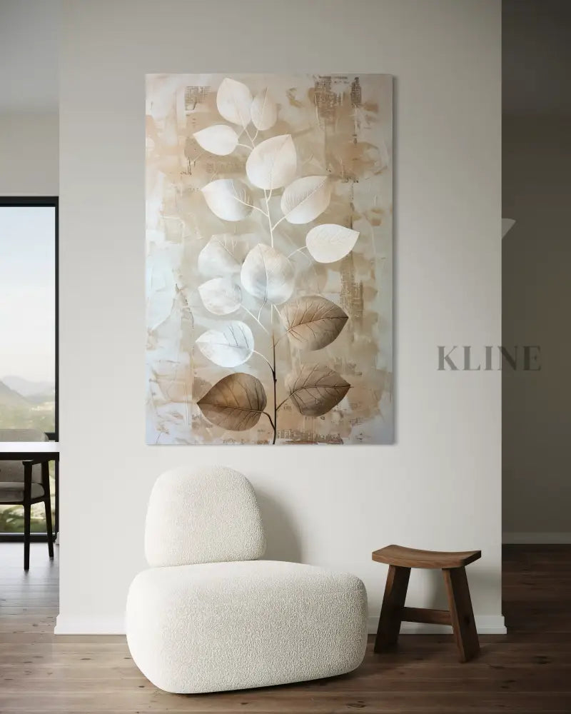 Soft Botanical Arrangement - Hand Painting
