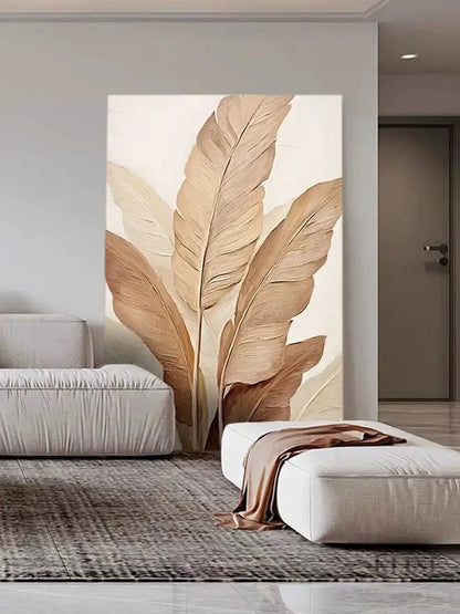 Soft Feathers - Hand Painting