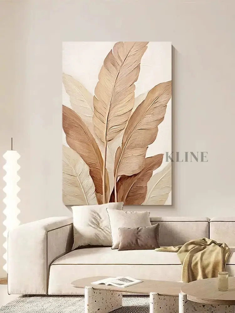 Soft Feathers - Hand Painting