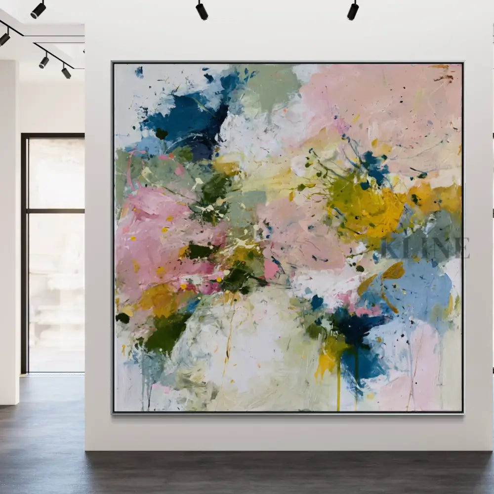 Soft Garden Storm - Hand Painting 