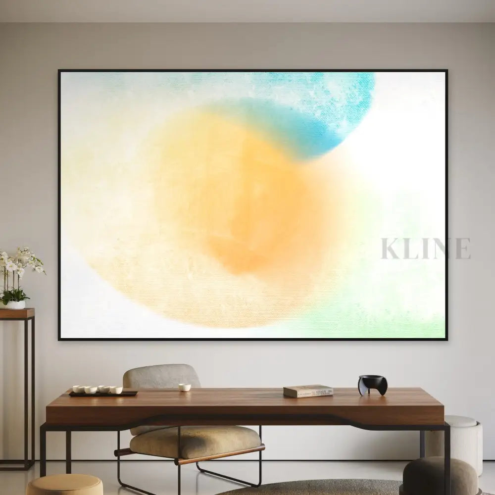 Sounds of Spring 1 - Hand Painting Horizontal Wall Art