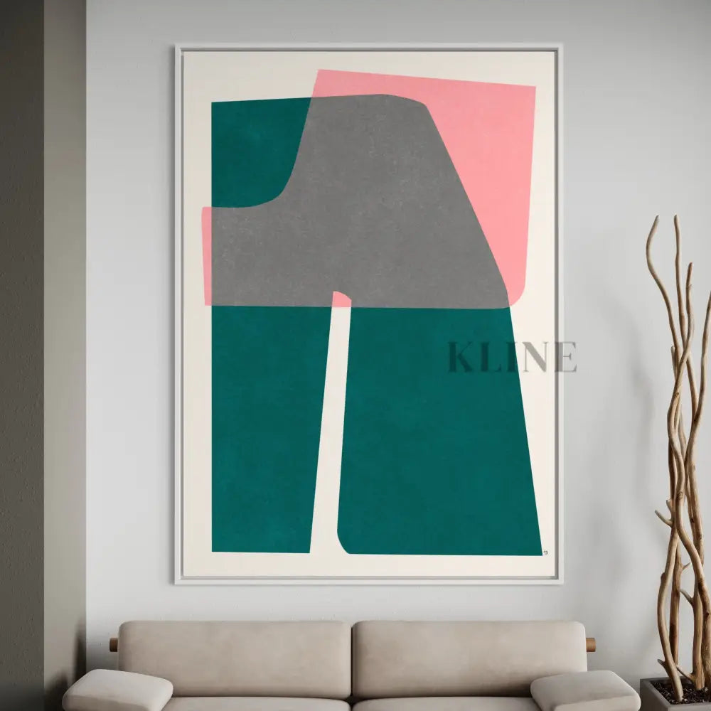Spaces 4 - Hand Painting Arte de la pared del comedor