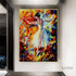 Spotlight of Her Own Desire - Hand Painting