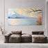 Spring Beneath Fuji - Hand Painting