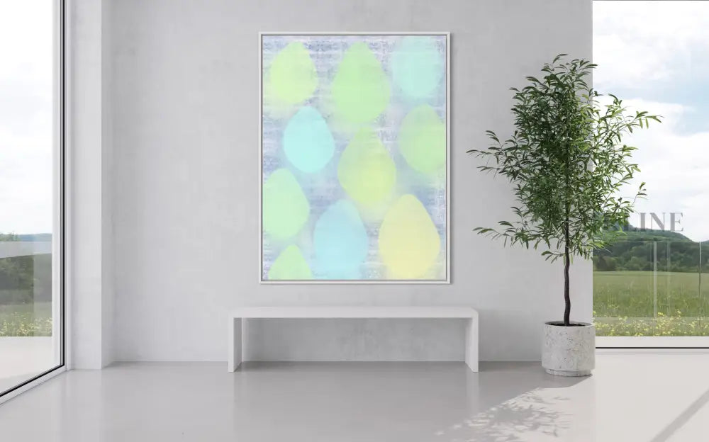 Spring Sun Shower - Hand Painting